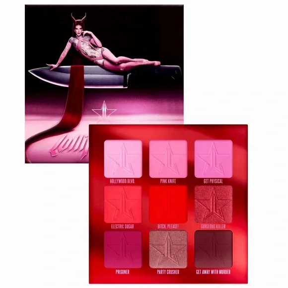 Jeffree Star | Lollipop Killer Artistry Palette | NiB 9 pinks & reds - Picture 5 of 15
